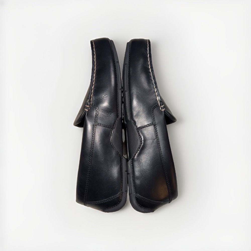Sperry Top-Sider Pilot Black Smooth Leather Slip-On Driver Moc Loafer Men's 11M - Picture 5 of 12
